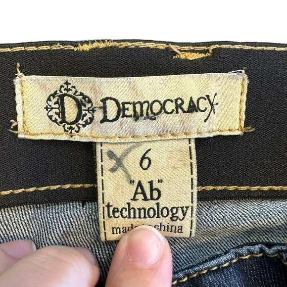 Democracy Ab Technology Absolution Mid Wash Skinny Jeans Womens‎ 6 - Picture 3 of 6